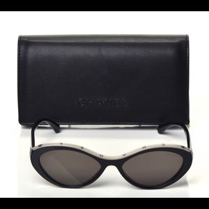 Chanel cat eye sunglasses